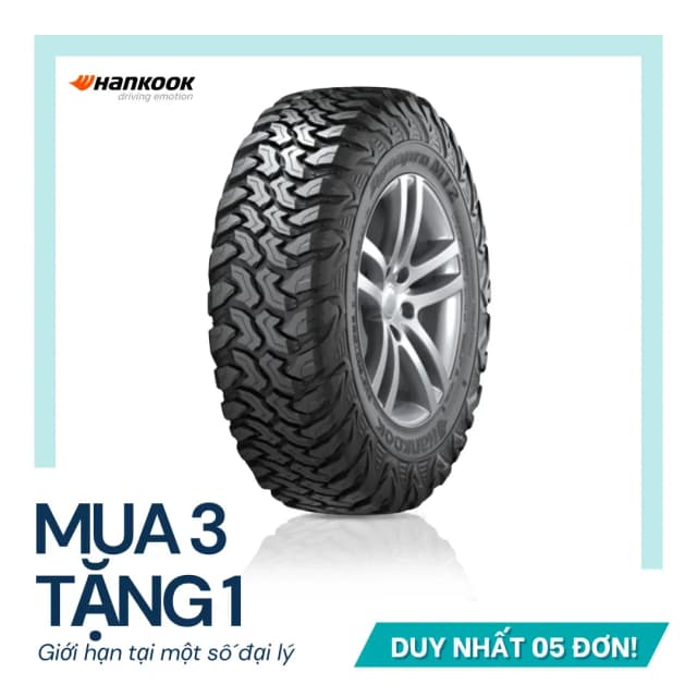 Lốp Hankook 285/70R17 Dynapro MT2 RT05 | 10PR | Trung Quốc