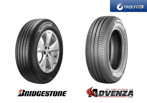 so sánh lốp advenza và bridgestone