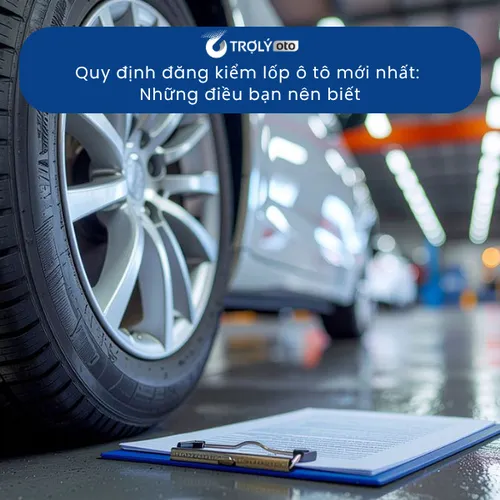 Quy định đăng kiểm lốp ô tô