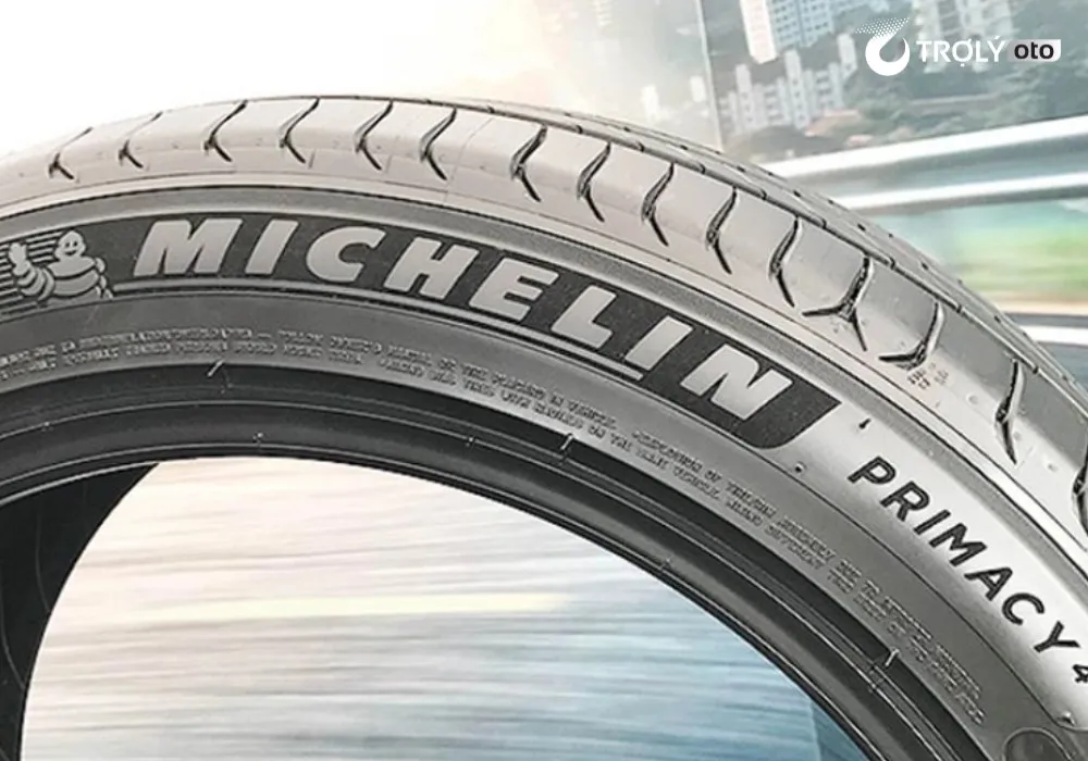 Kích cỡ của lốp Michelin e.Primacy được xếp hạng B theo hệ thống nhãn châu Âu
