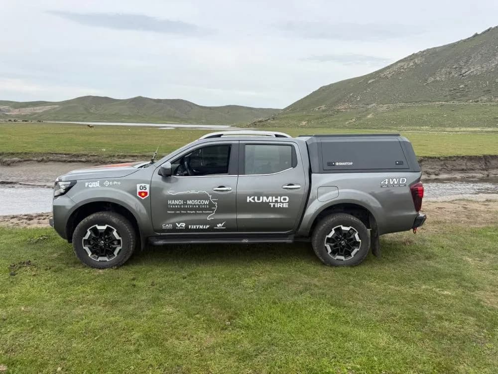 Lốp Kumho Road Venture AT52 phù hợp với off-road lẫn đường ướt