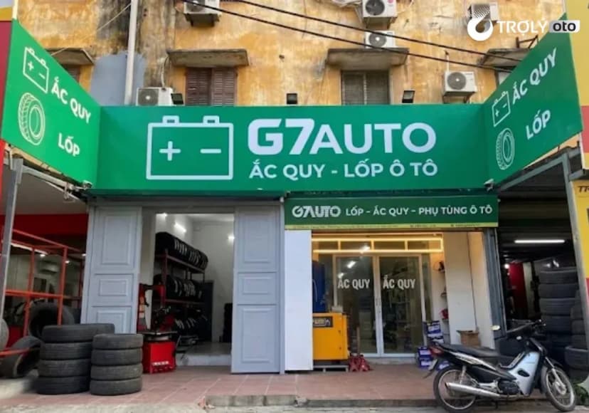 Cơ sở G7 Auto tại Hồ Tùng Mậu là điểm phân phối và hỗ trợ lắp đặt ắc quy chính hãng