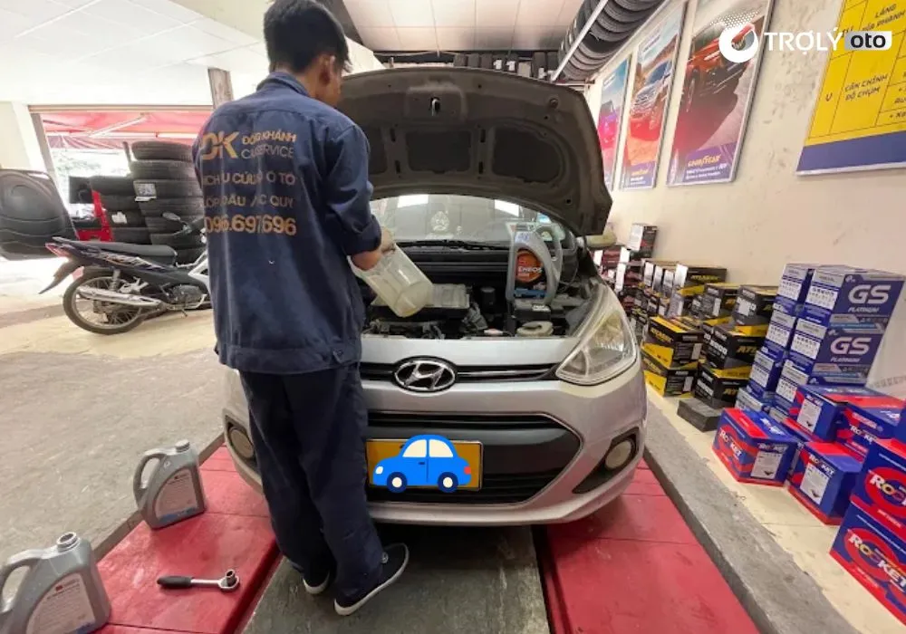 Dịch vụ cứu hộ, kích bình và thay thế ắc quy GS tại Ắc Quy Đồng Khánh
