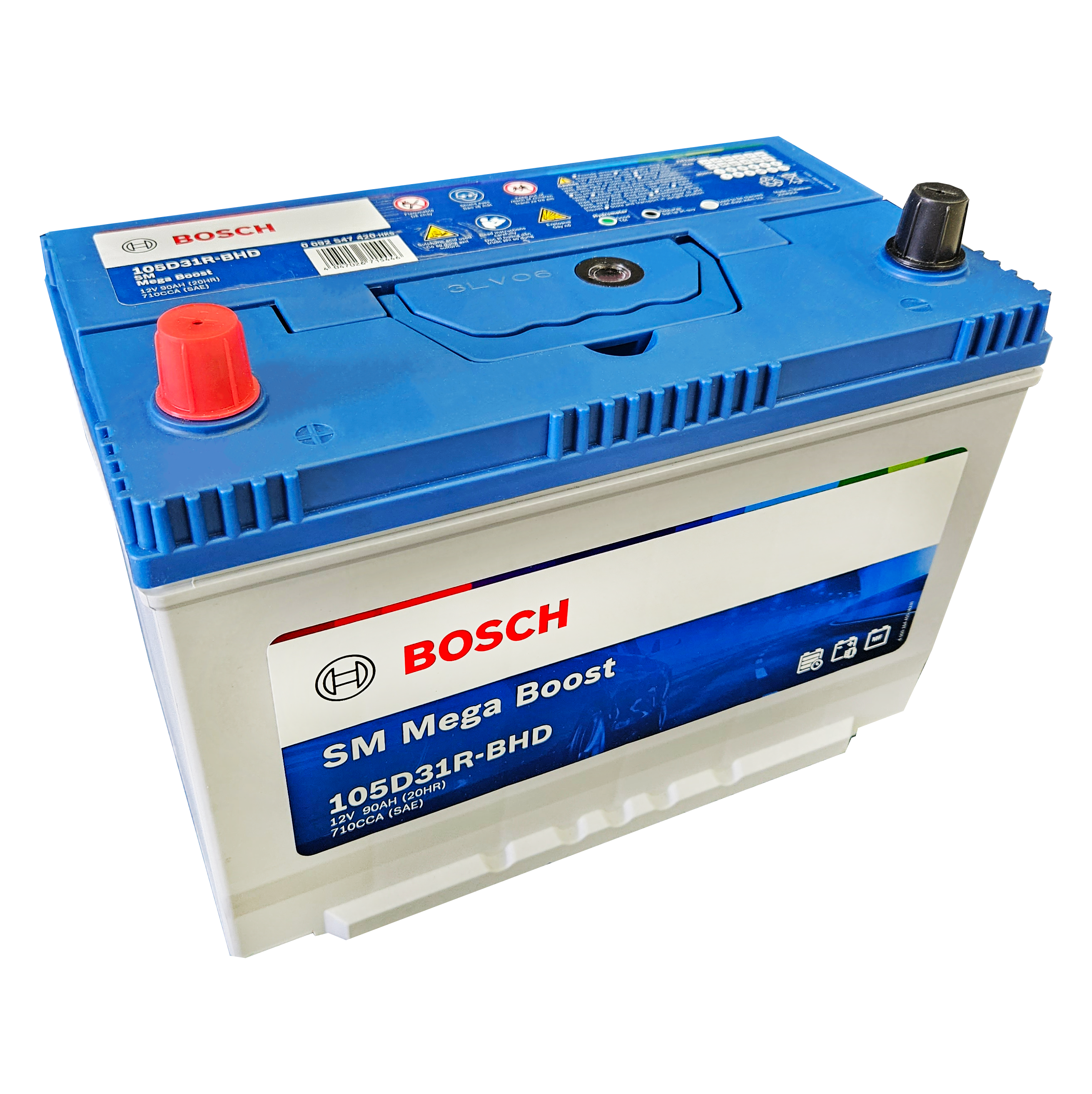 Ắc quy Bosch 105D31R | 12V | 90Ah