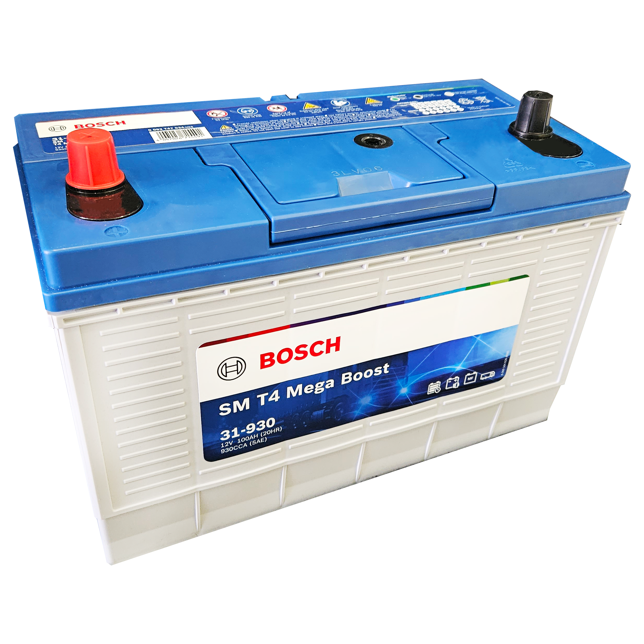 Ắc quy Bosch 31-930(cọc chì) | 12V | 100Ah