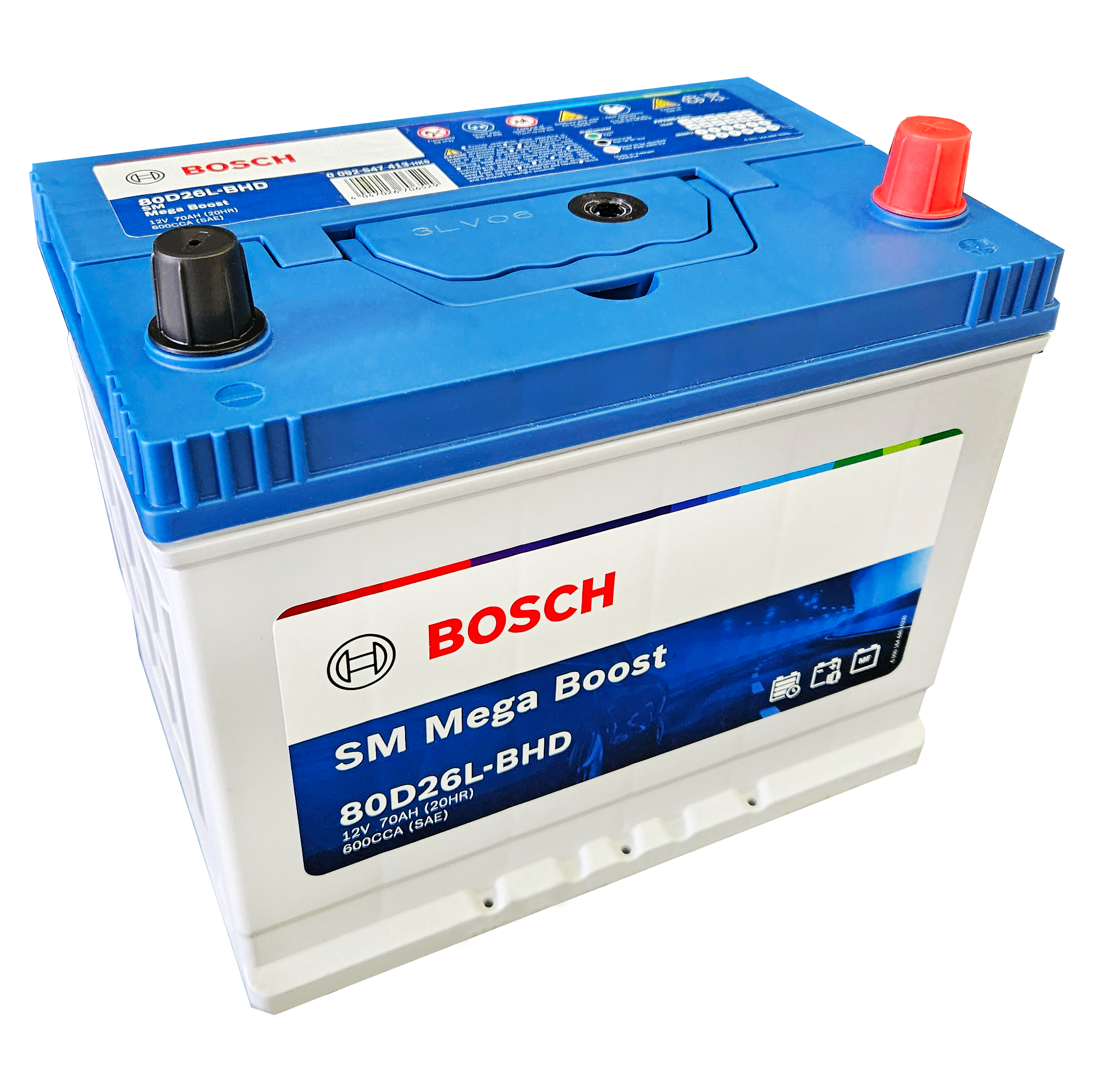 Ắc quy Bosch 80D26L | 12V | 70Ah