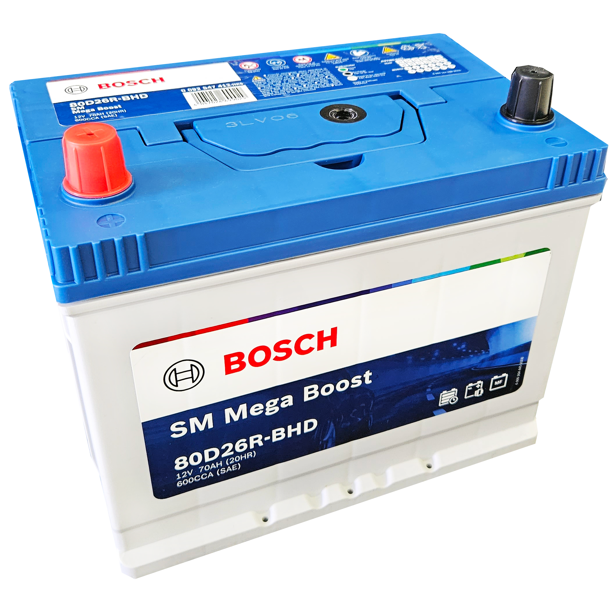 Ắc quy Bosch 80D26R | 12V | 70Ah