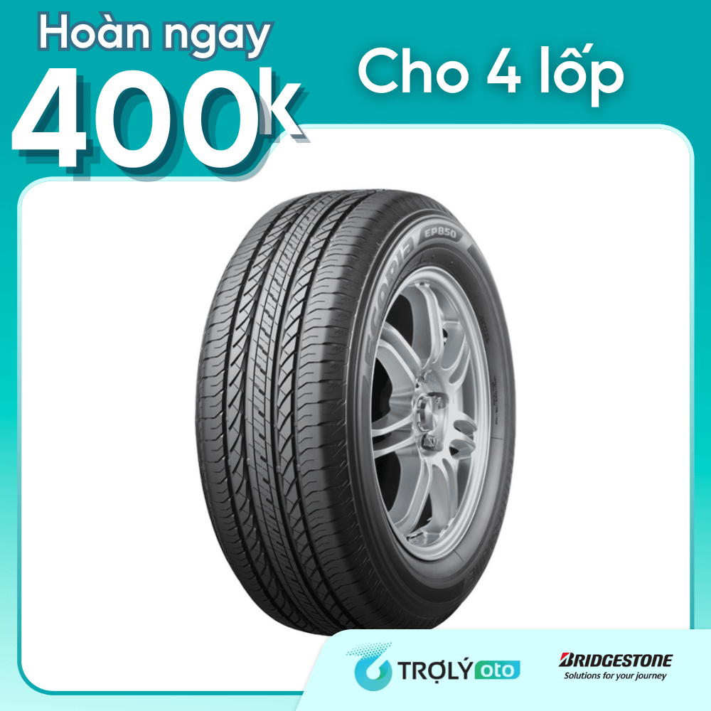 Lốp Bridgestone 225/55R18 Ecopia 850 | 4PR | Thái Lan
