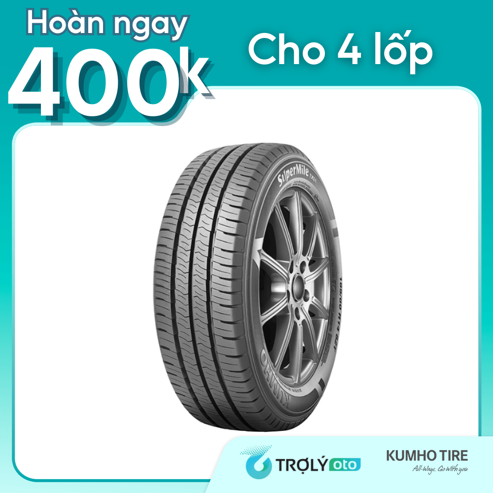 Lốp Kumho 175/50R15 Super Mile TX61 | 4PR | Việt Nam