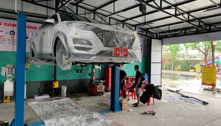 gara ô tô văn đồng